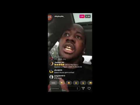 Alley Boy talks about Shawty Lo on live