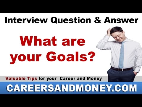 Job Interview Question and Answer - Where Do You See Yourself in 5 Years? Video