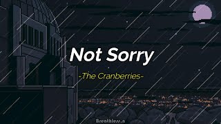 The Cranberries - Not Sorry (Sub Español + Lyrics)