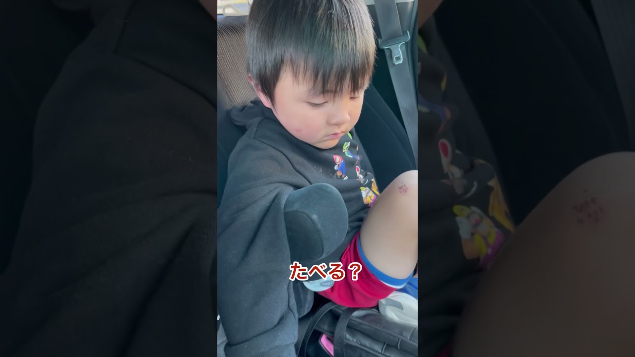 【衝撃】寝ながら喋る癒し系ねぼすけくん#shorts