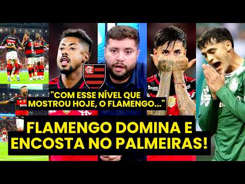 O FLAMENGO JOGOU MUITO! “O CAMPEONATO TÁ MAIS ABERTO DO QUE NUNCA! O FLA TEM MUITOS MOTIVOS PARA…”