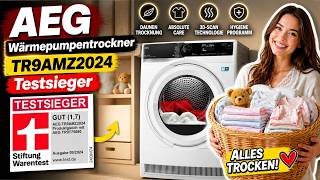 AEG TR9AMZ2024 Test – Lohnt sich der AEG Wärmepumpentrockner Serie 9000 Testsieger?