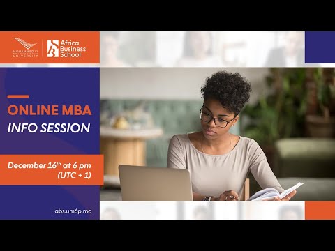 Online MBA - Info Session