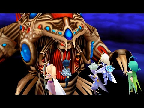 Final Fantasy IV 3D Remake - Final Boss Zeromus (Hard) + Ending [8K 60FPS]