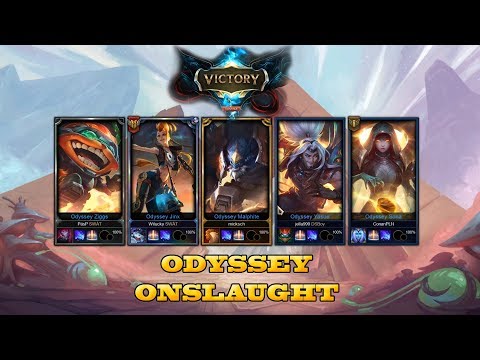 Odyssey Onslaught Win with All 5 Odyssey Champions