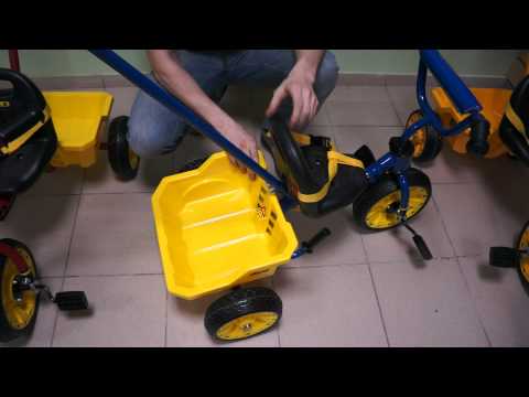 Детский трёхколёсный велосипед Jaguar ms-569