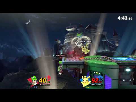 Narcissa (Mii Gunner) vs NWA Danbi (Pikachu)