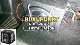 Blaupunkt GTb 8200 A Installation on a Suzuki Swift