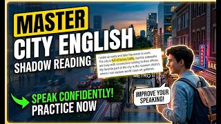 English Shadowing Practice | A2 Life in the City | Natural Pronunciation & Improved Speaking Skills