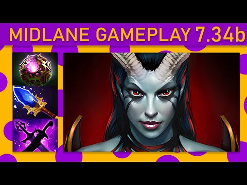 ⭐15+ Kills! Topson Queen of Pain Mid Gameplay - Dota 2 Top MMR