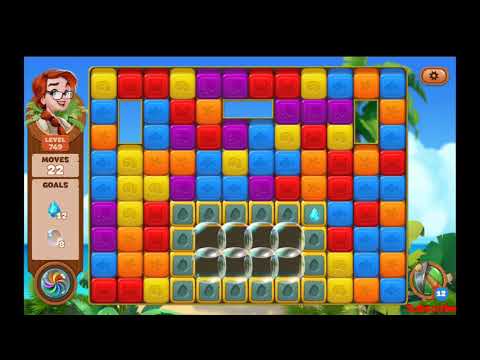 Lost Island Blast Adventure Level 749 NO BOOSTERS - A S GAMING