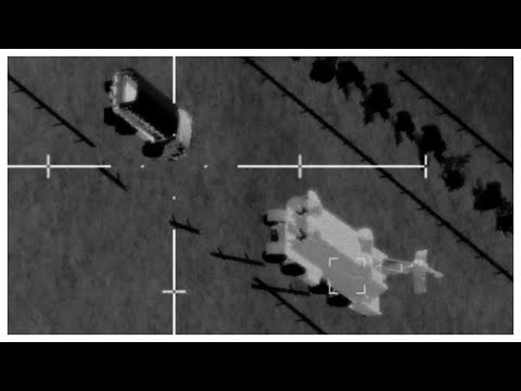 AC-130 Destroys Big Enemy Convoy in Fallujah - ARMA 3 - Simulation