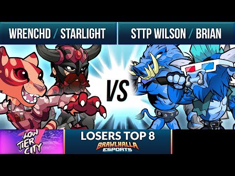 Starlight & Wrenchd vs Brian & STTP Wilson - Losers Top 8 - Low TIer City 7