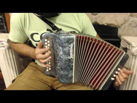 4895 - Aqua Frontalini Diatonic Button Accordion BC MM 21 8 $799