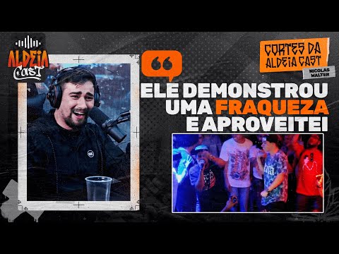 REACT NICOLAS WALTER x REFEL (BDA 1 ANO) | Aldeia Cast #08