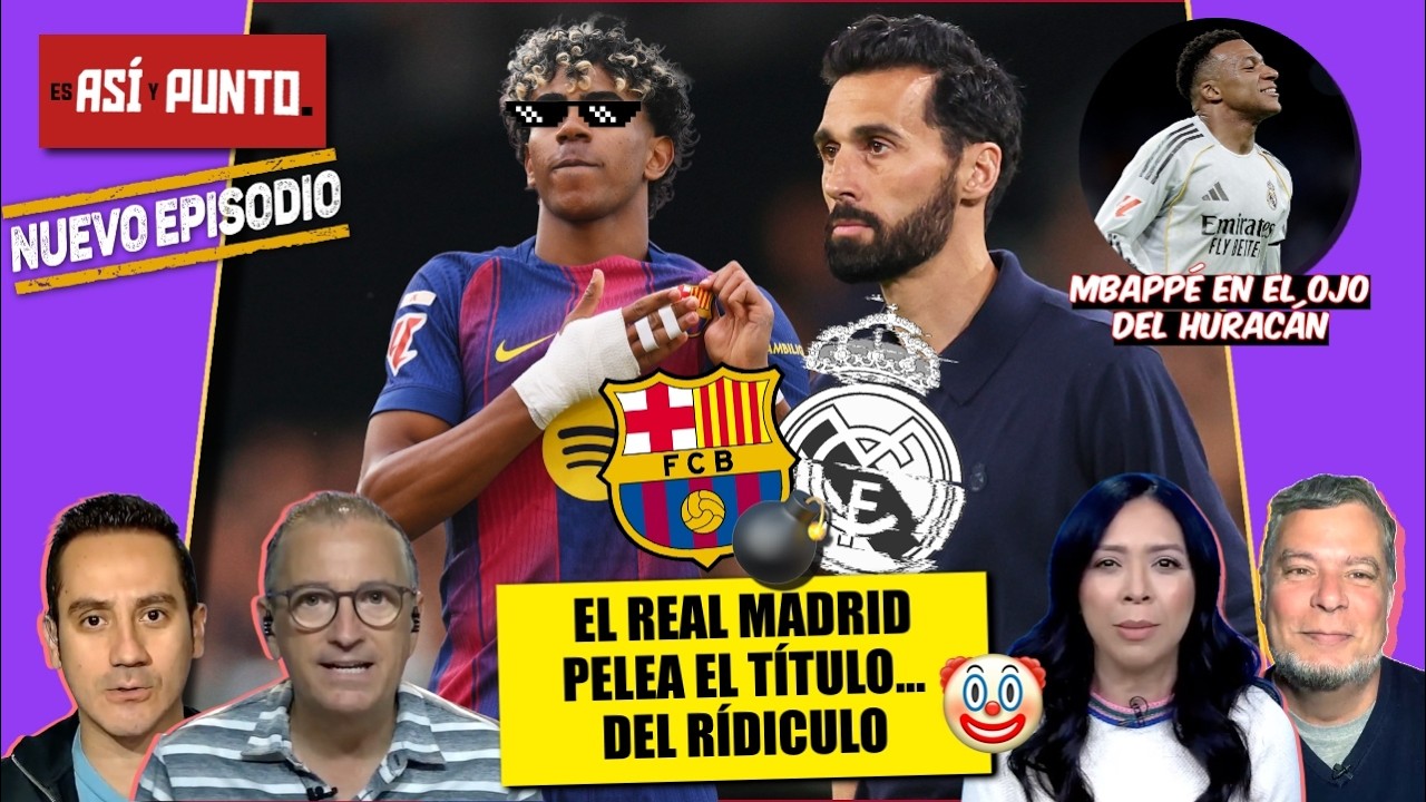 REAL MADRID sí se JUEGA un TÍTULO, el DEL RIDÍCULO en EL CLÁSICO vs BARCELONA | Es Así y Punto