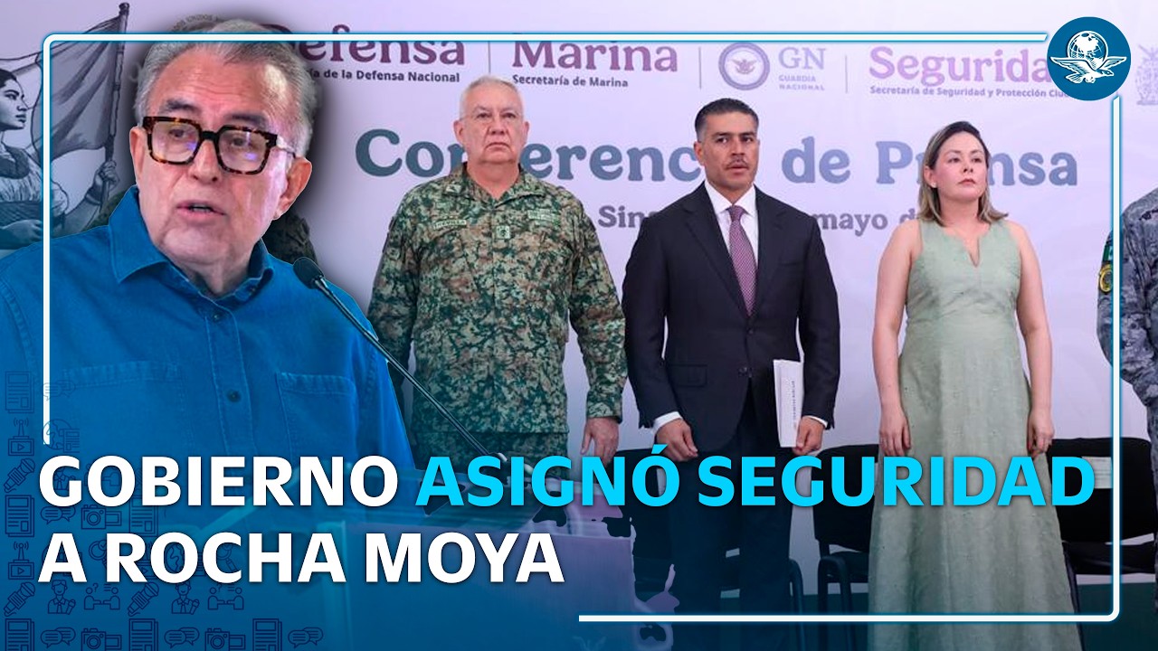 Harfuch confirma seguridad para Rocha Moya por recomendación oficial