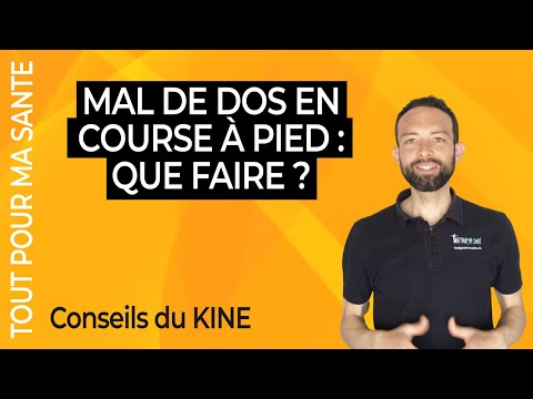 Mal de dos et lombalgie en course à pied : Traitement et Conseils