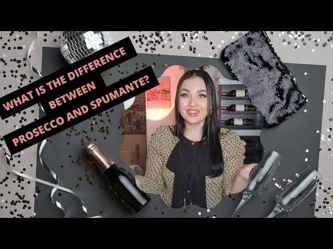 What is the difference between PROSECCO and SPUMANTE?