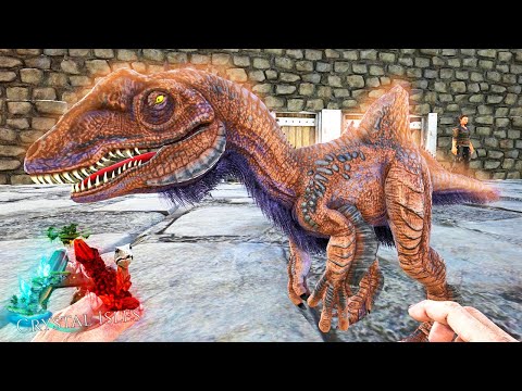 ARK CRYSTAL ISLES #41 - I got a CONCAVENATOR BABY!