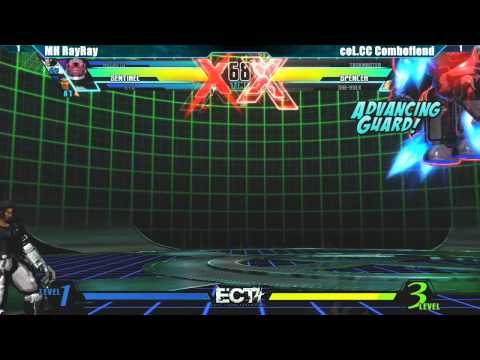 UMVC3 Top 16 MH RayRay vs coL.CC Combofiend - ECT4 Tournament