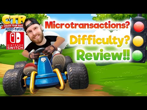 Crash Team Racing - Switch Review & Gameplay! Too Hard?