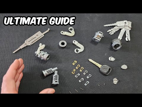 Rekeying/Recoding a Car Door Wafer Lock Cylinder | DIY Ultimate Guide 🔑