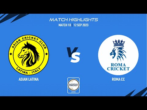Match 10 - ASL vs RCC | Highlights | ECS Italy, Rome | 12 Sep 2023 | ECS23.839