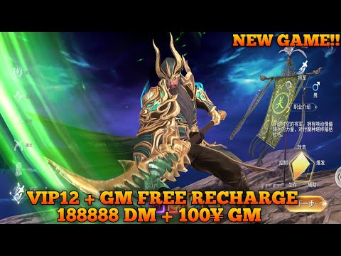New Game Twilight Origins VIP12 + GM Free Recharge + 188888 Dm