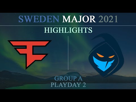 FaZe vs RGE @Kafe Highlights | Six Sweden Major 2021 |  Playday 2