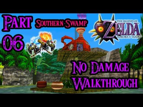 Zelda Majora's Mask 100% Walkthrough Widescreen HD Part 6 - Southern Swamp - Woods of Mystery