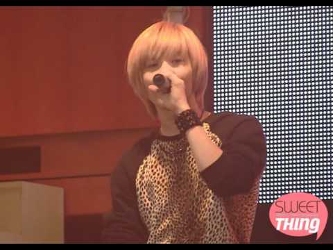 101021 Taemin 'hello' cut @ 2010 Beaudex Beauty Design Expo