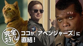 【完全ネタバレ】『キャプテン・マーベル』ココが『アベンジャーズ』に直結！