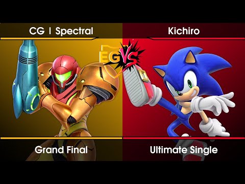 EGVS Weekly #66 Grand Final - Spectral (Samus) Vs. Kichiro (Sonic,Min Min) SSBU Ultimate Tournament