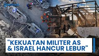 100 Gelombang Serangan Rudal & Drone Iran Tembus Pertahanan AS-Israel: Kekuatan Militer Musuh Hancur