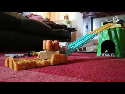 slow-mo Thomas crashes