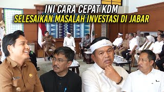 Download lagu INI CARA CEPAT KDM SELESAIKAN MASALAH INVESTASI DI JABAR mp3