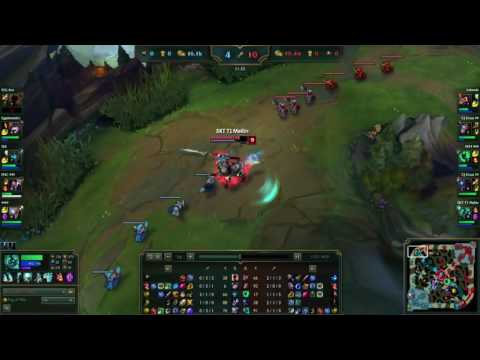 SKT T1 MaRin HECARIM Top vs Diana Patch 5.17 | League of Legends