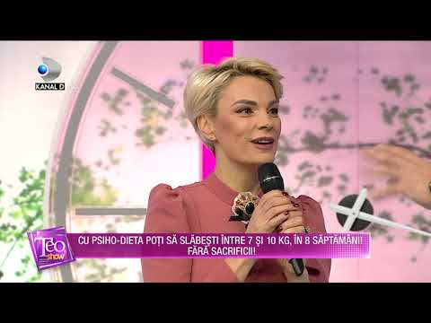 Teo Show(11.01.2021)-Cu psiho-dieta poti sa slabesti intre 7-10 kg, in 8 saptamani! Fara sacrificii!