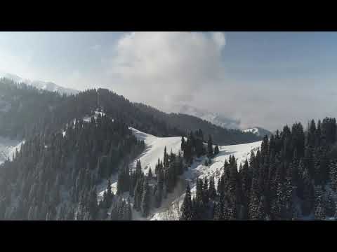 Mountains of Zailiysky Alatau. Almaty Kazakhstan