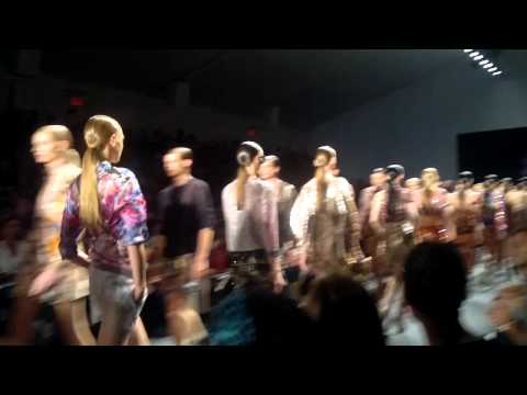 JEMERCED: CUSTO BARCELONA NEW YORK FASHION WEEK SPRING/SUMMER 2012 - FINALE