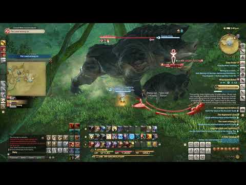 FFXIV - Fates Lvl 46 - What Gored Before (Phaia) Black Shroud