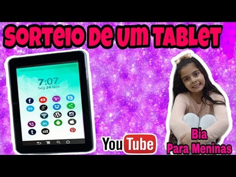 (ENCERRADO) SORTEIO DE UM TABLET !!! LIVE DO SORTEIO SERÁ NO CANAL MUNDO DOS IRMÃOS KIDS !!!