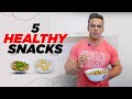 5 Healthy & Quick Snacks | Vegetarian | Yatinder Singh