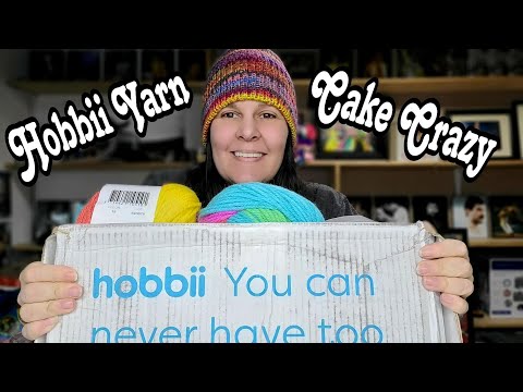 I Went Cake Crazy at Hobbii YARN SALE and MYSTERY Bags