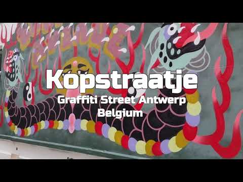 Kopstraatje Graffiti Street Antwerp