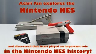 Atari fan explores the Nintendo NES, and discovered that Atari played a big role in the NES history!