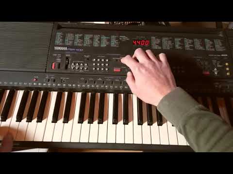 Test Yamaha prs 400 keyboard