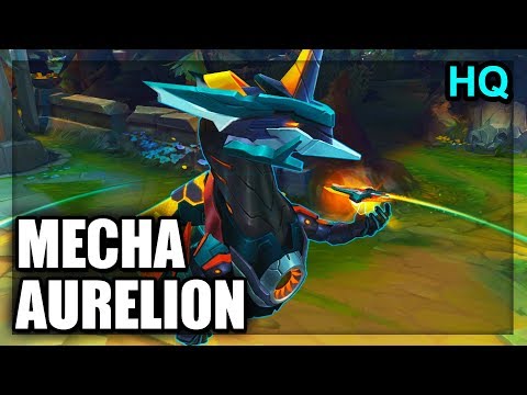 Mecha Aurelion Sol High Quality Skin Spotlight (League of Legends)