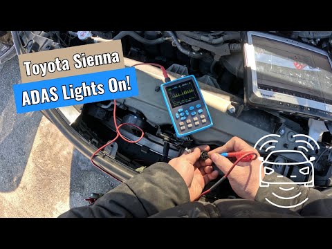 2024 Toyota Sienna - All The ADAS Lights On! (Xtool DS8)
